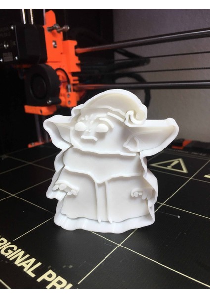 Noel Baba Bebek Yoda Kurabiye Kesici (Sadece Plastik Aparattır!!!) 3D fırsatları