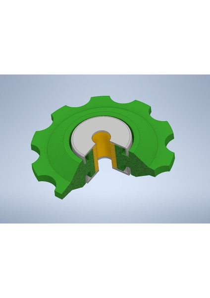 Vites Değiştirici Kasnak Tekerlekleri (Yarış+Mtb) (Sadece Plastik Aparattır!!!) 3D fırsatları