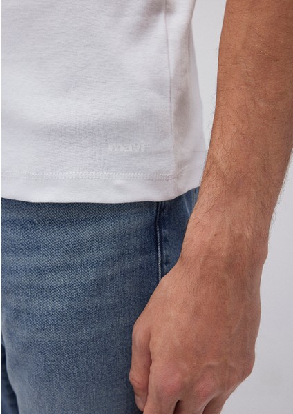 2li Bisiklet Yaka Erkek Basic Tişört 0611286-620