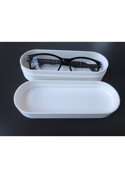 Özelleştirilebilir Gözlükler Kasa / Kapalı Yuvarlak Kutu (Sadece Plastik Aparattır!!!) 3D fiyatları