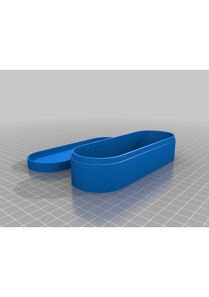 Özelleştirilebilir Gözlükler Kasa / Kapalı Yuvarlak Kutu (Sadece Plastik Aparattır!!!) 3D modelleri