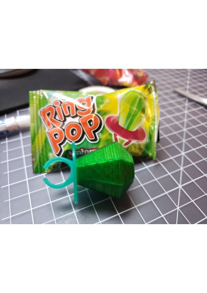 Yüzük Pop Gizli Halka Tutucu (Sadece Plastik Aparattır!!!) 3D fiyatları