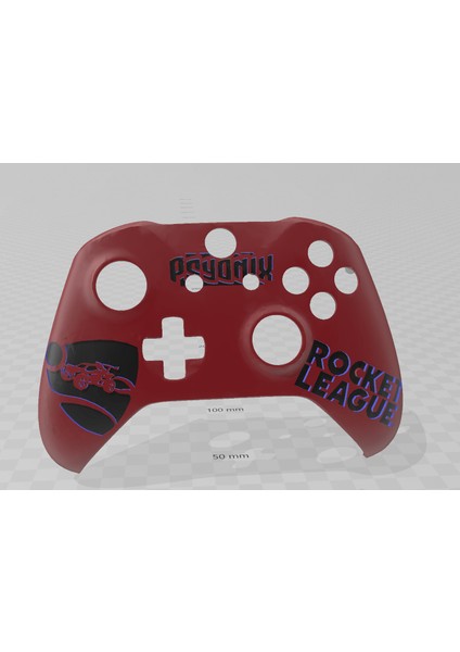 Xbox One Denetleyicisi Roket Ligi (Sadece Plastik Aparattır!!!) 3D modelleri