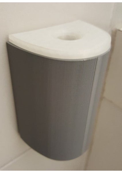 Q-Tip Çöp Konteyner-Cotton Swab Çöpü (Sadece Plastik Aparattır!!!) 3D