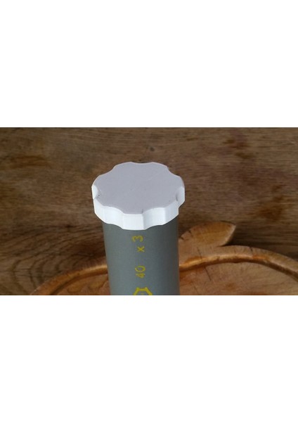 Pvc Drenaj Tüp Çapı Için Hermetik Kapak 40 mm (Sadece Plastik Aparattır!!!) 3D