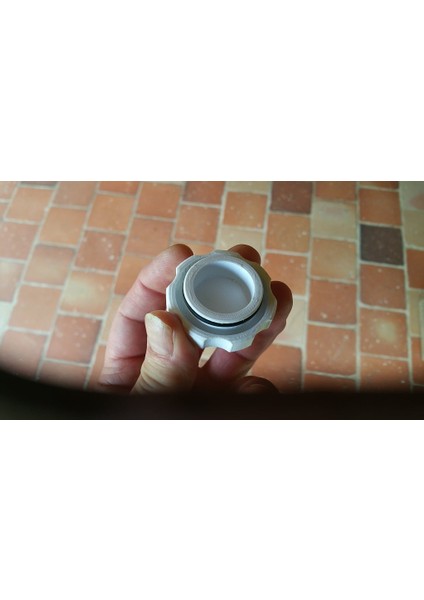 Pvc Drenaj Tüp Çapı Için Hermetik Kapak 40 mm (Sadece Plastik Aparattır!!!) 3D fırsatları