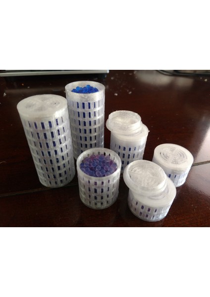 Yuvarlak Silika Jel Kap (Sadece Plastik Aparattır!!!) 3D fiyatları