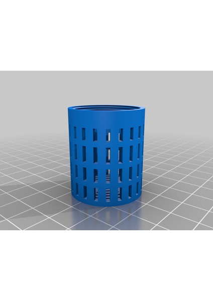 Yuvarlak Silika Jel Kap (Sadece Plastik Aparattır!!!) 3D fırsatları