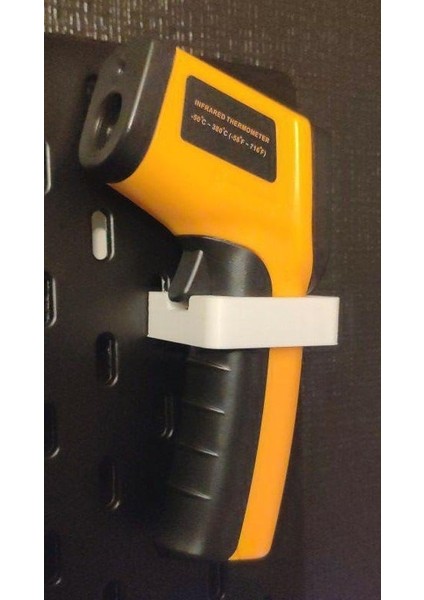 Ikea Skadis Için Kızılötesi Termometre Askı (Sadece Plastik Aparattır!!!) 3D