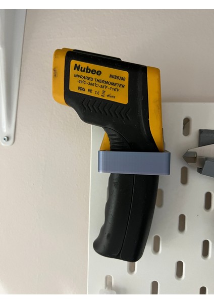 Ikea Skadis Için Kızılötesi Termometre Askı (Sadece Plastik Aparattır!!!) 3D fırsatları