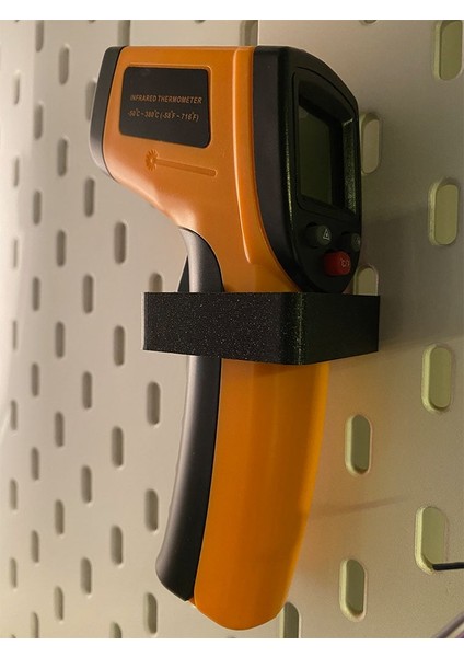 Ikea Skadis Için Kızılötesi Termometre Askı (Sadece Plastik Aparattır!!!) 3D indirimleri