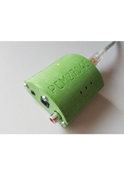 USB Ses Kabuğu (PCM2704) (Sadece Plastik Aparattır!!!) 3D