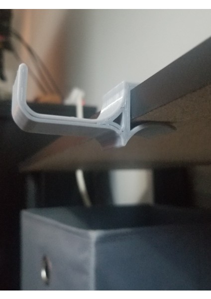 Kulaklık Tutucu Klipsi Açık (Sadece Plastik Aparattır!!!) 3D fırsatları