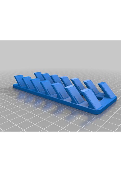 Kase / Derin Tabak / Tabak Standı / Raf Ikea Fargrik (Sadece Plastik Aparattır!!!) 3D