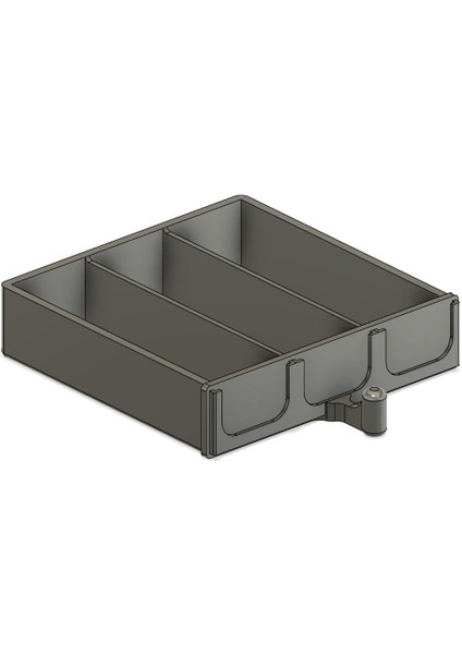 3 Yuvalı Çekmece (Sadece Plastik Aparattır!!!) 3D fiyatları