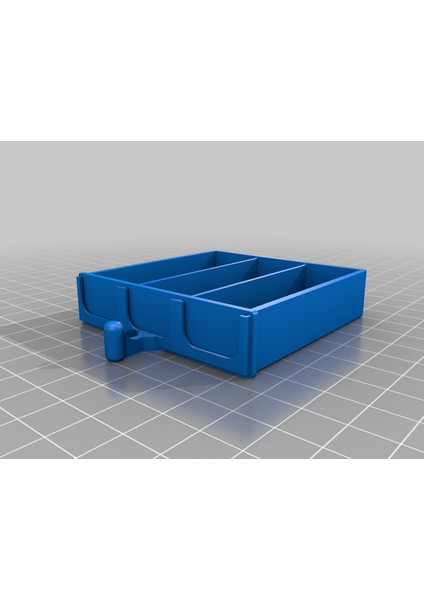 3 Yuvalı Çekmece (Sadece Plastik Aparattır!!!) 3D modelleri