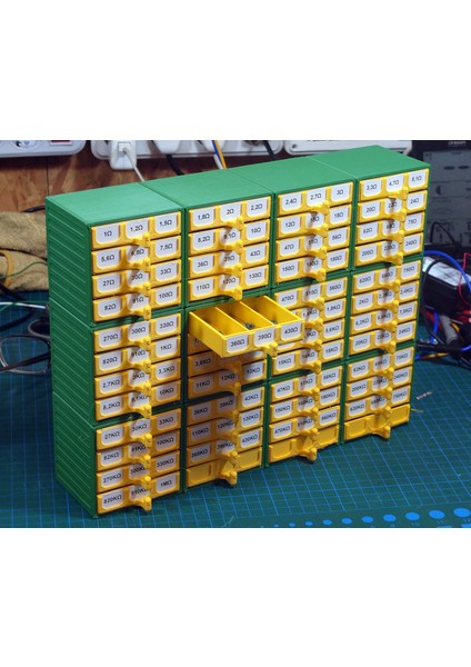 3 Yuvalı Çekmece (Sadece Plastik Aparattır!!!) 3D fırsatları