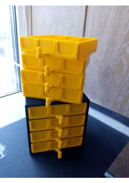 3 Yuvalı Çekmece (Sadece Plastik Aparattır!!!) 3D indirimleri