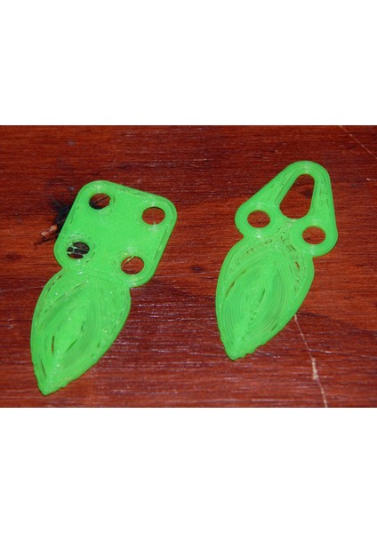 Scalemaille Zırhı ve Kravat Için "düğüm" (Sadece Plastik Aparattır!!!) 3D