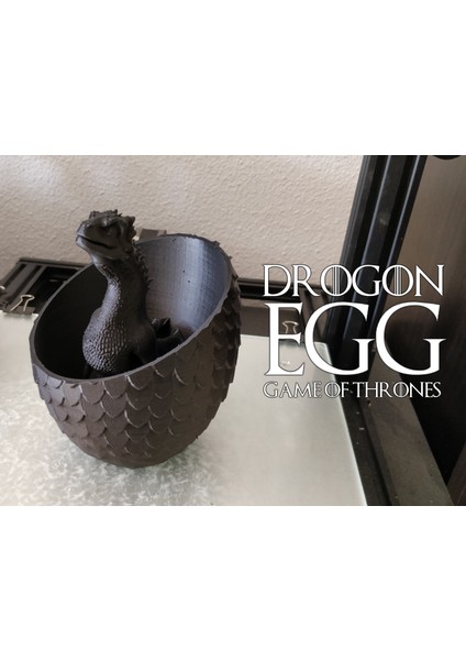 Drogon Egg (Game Of Thrones) (Sadece Plastik Aparattır!!!) 3D modelleri