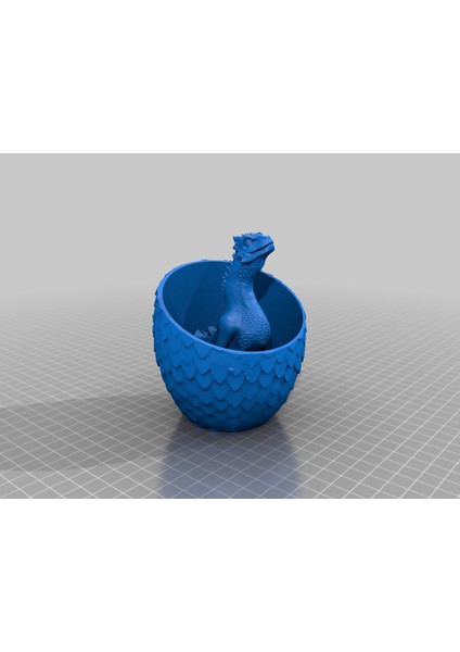 Drogon Egg (Game Of Thrones) (Sadece Plastik Aparattır!!!) 3D fırsatları