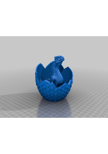 Drogon Egg (Game Of Thrones) (Sadece Plastik Aparattır!!!) 3D indirimleri