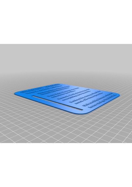 Yerçekimi Göstergesi (Plastik Aparattır!!!) 3D