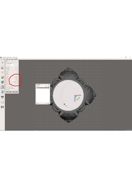 Hayalet Kafa Yüzüğü + Dört Taraflı Hayalet Kafa Kalemi Tutucu (Plastik Aparattır!!!) 3D