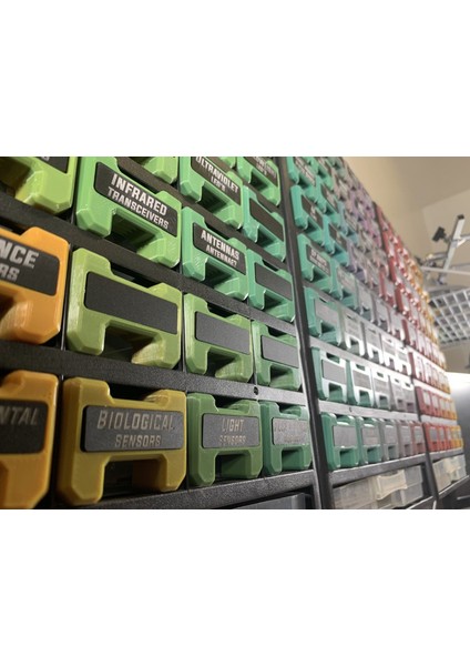 Parçalar Gökkuşağı: Ultimate Harbor Freight Parça Organizatörü (Sadece Plastik Aparattır!!!) 3D fiyatları