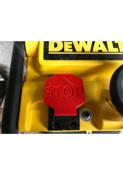 Stop Acil Durdurma Butonu - Dewalt DW745 (Sadece Plastik Aparattır!!!) 3D