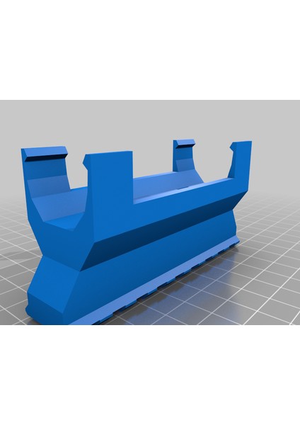 Airsoft Mp5 Üst Ray Montajı (Plastik Aparattır!!!) 3D modelleri