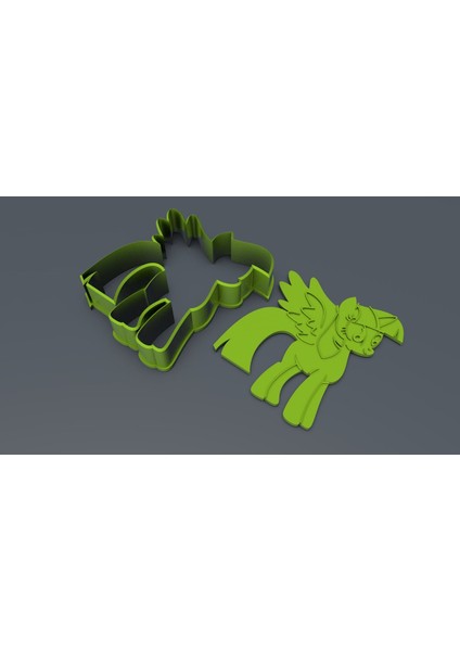 Alacakaranlık Kurabiye Kesici (Sadece Plastik Aparattır!!!) 3D indirimleri