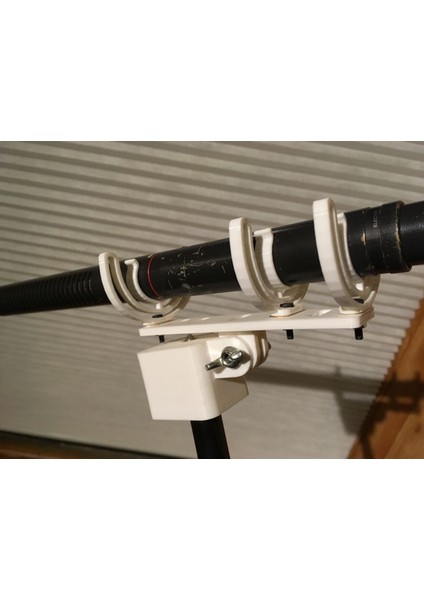 Monopod Için Av Tüfeği Mikrofon Montajı Tersine Çevrilmiş (Plastik Aparattır!!!) 3D fırsatları