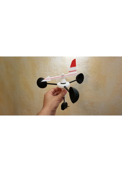 Rüzgar Yönü Anemometre Remix (Sadece Plastik Aparattır!!!) 3D fiyatları