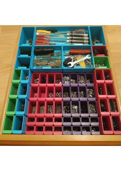 Çekmece Kutuları Özelleştirici (Sadece Plastik Aparattır!!!) 3D