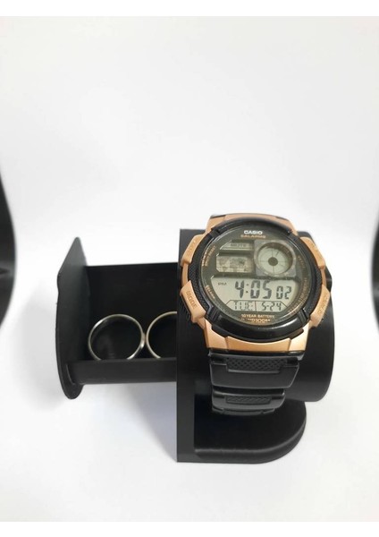 Yüzük Çekmecesi ile Stand Izleyin (Çekmece Açılışını Ayarla) (Sadece Plastik Aparattır!!!) 3D