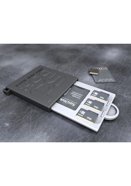 Sd / Microsd Slayt Kutusu (Sadece Plastik Aparattır!!!) 3D fiyatları