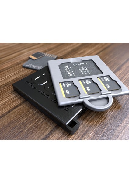Sd / Microsd Slayt Kutusu (Sadece Plastik Aparattır!!!) 3D modelleri
