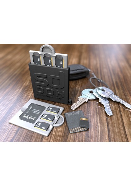 Sd / Microsd Slayt Kutusu (Sadece Plastik Aparattır!!!) 3D fırsatları