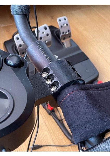 Logitech G29 Dişli Kutusu Montajına Yarış Koltuğu (Sadece Plastik Aparattır!!!) 3D fırsatları