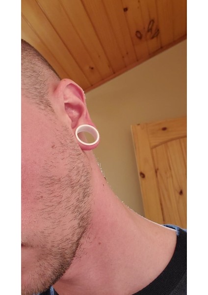 Kulak Göstergeleri - Fişler ve Tüneller - 3mm Ila 25MM - 8g Ila 1in (Sadece Plastik Aparattır!!!) 3D