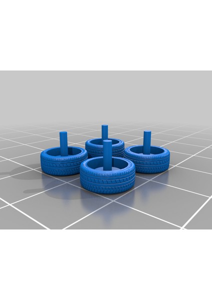 Ford Mustang Gt - Model 1:64 (Plastik Aparattır!!!) 3D fırsatları