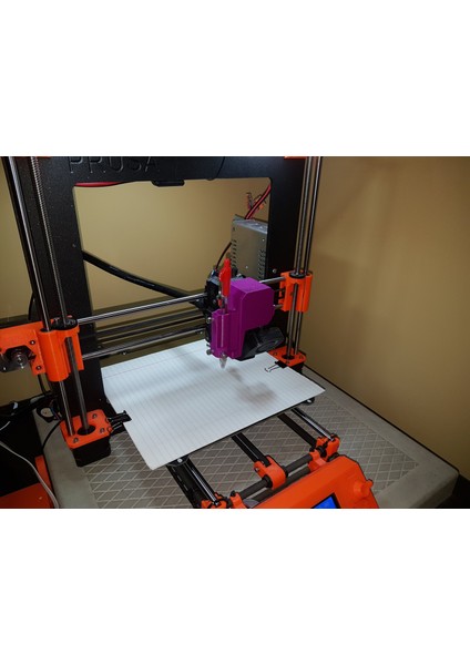 2d Plotter Adaptörü (Çok Renkli!) (Sadece Plastik Aparattır!!!) 3D