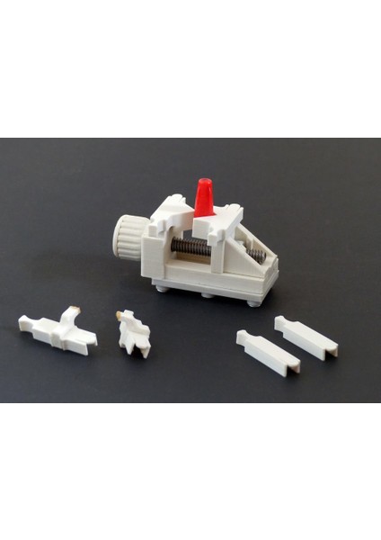 Modüler Kelepçe Sistemi Için Küçük Kelepçe (Sadece Plastik Aparattır!!!) 3D
