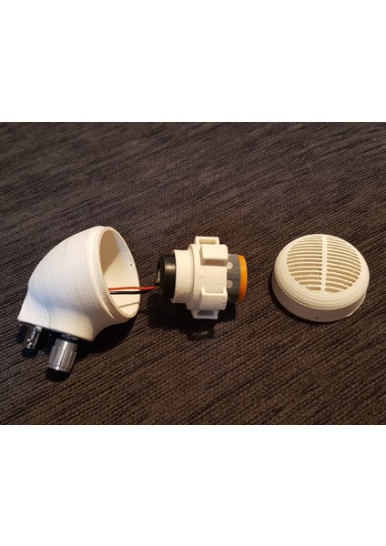 "yeşil Bullet" Mızıka Mikrofonu (Sadece Plastik Aparattır!!!) 3D modelleri
