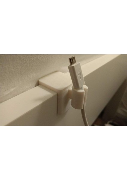 Yatak Çerçeveleri Için Kablo Tutucu (Sadece Plastik Aparattır!!!) 3D fırsatları