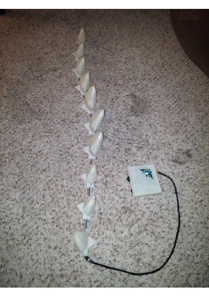 Stegosaurus Dinozor Kostüm Ani - LED Cadılar Bayramı (Sadece Plastik Aparattır!!!) 3D indirimleri