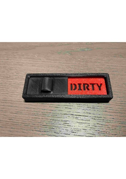 Bulaşık Makinesi Kayar Temiz/kirli Işaret (Sadece Plastik Aparattır!!!) 3D fiyatları