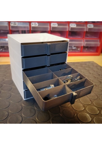 Ultra Ekonomik Çekmece (Sadece Plastik Aparattır!!!) 3D