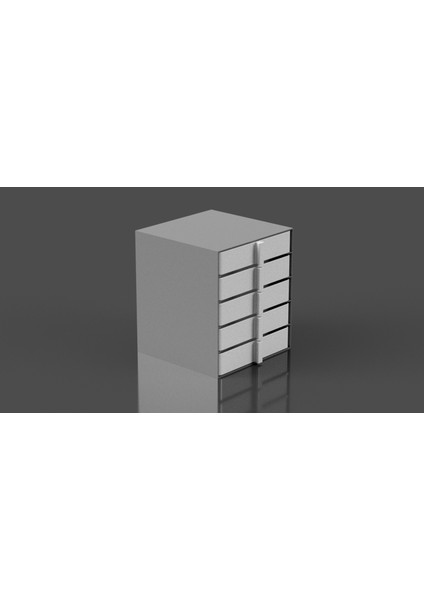 Ultra Ekonomik Çekmece (Sadece Plastik Aparattır!!!) 3D modelleri